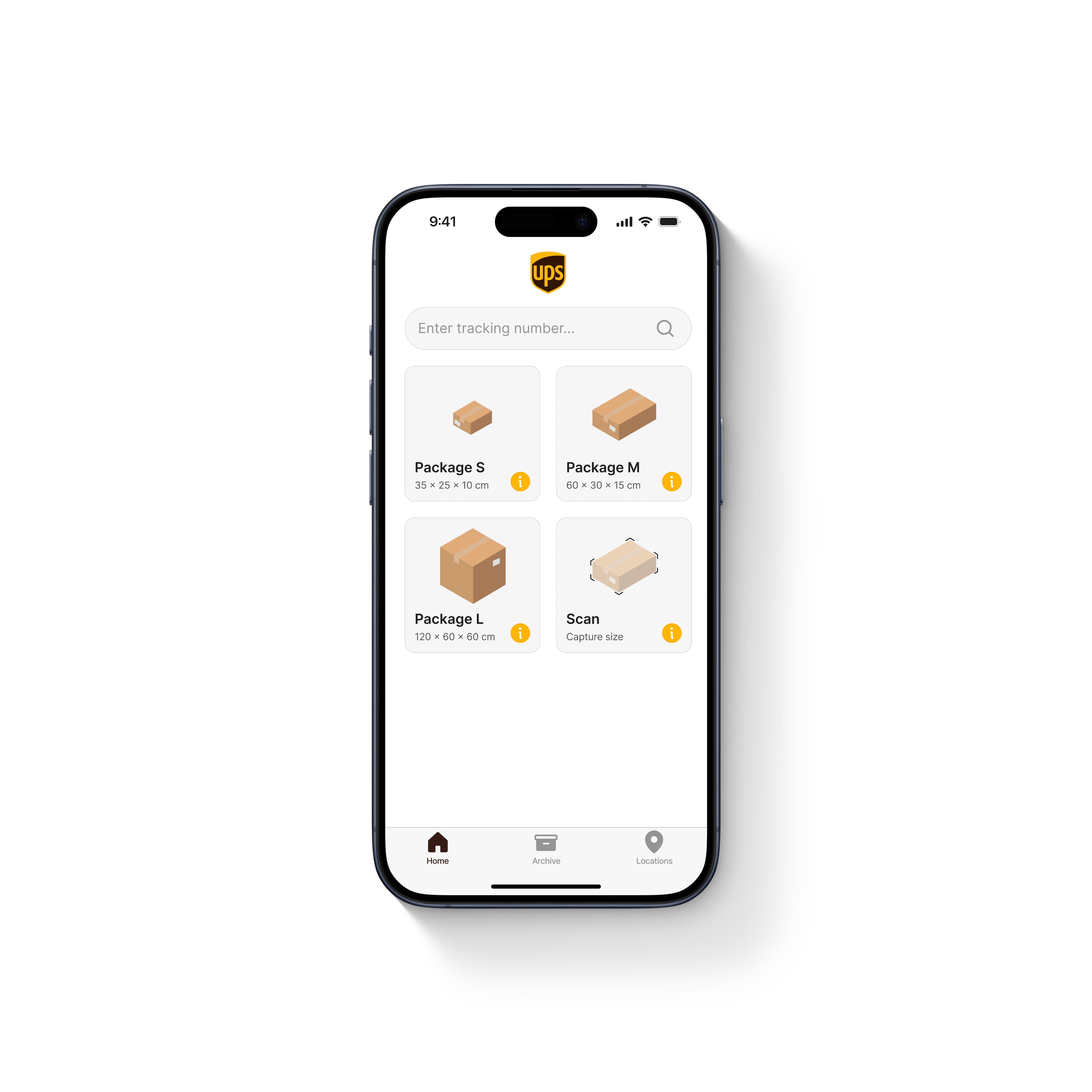 UPS App Redesign · Anton Stallbörger